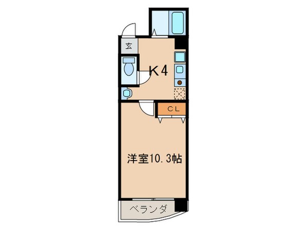 クレア垣戸の物件間取画像